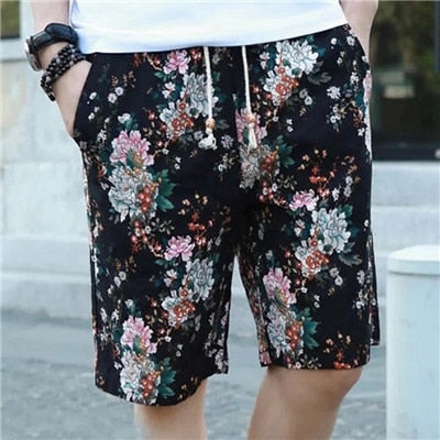 Printed Swim Trunks for Men