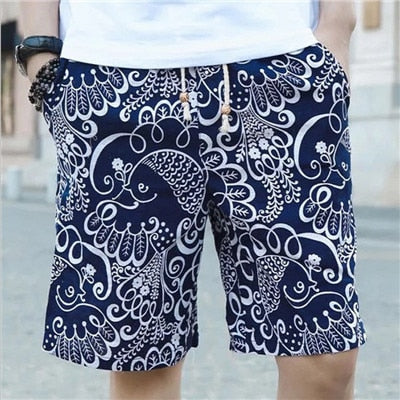 Printed Swim Trunks for Men