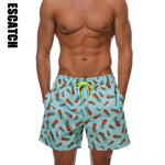 Printed Swim Trunks for Men