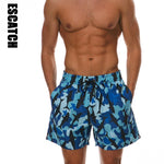 Printed Swim Trunks for Men