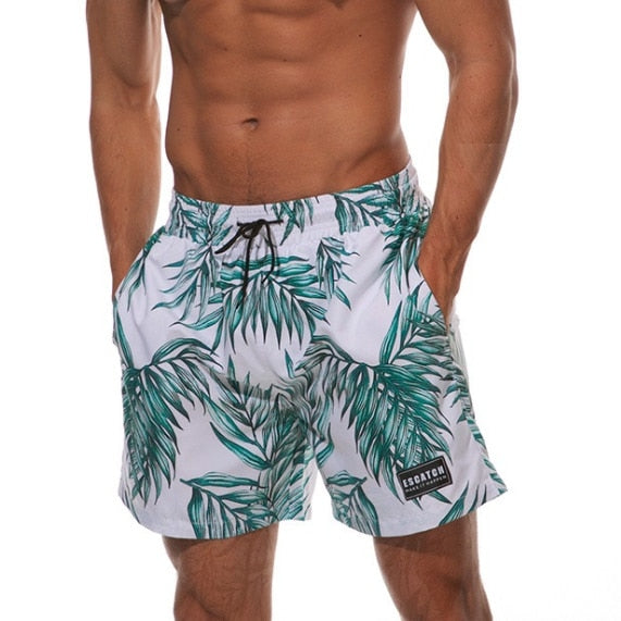 Printed Swim Trunks for Men