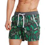 Printed Swim Trunks for Men