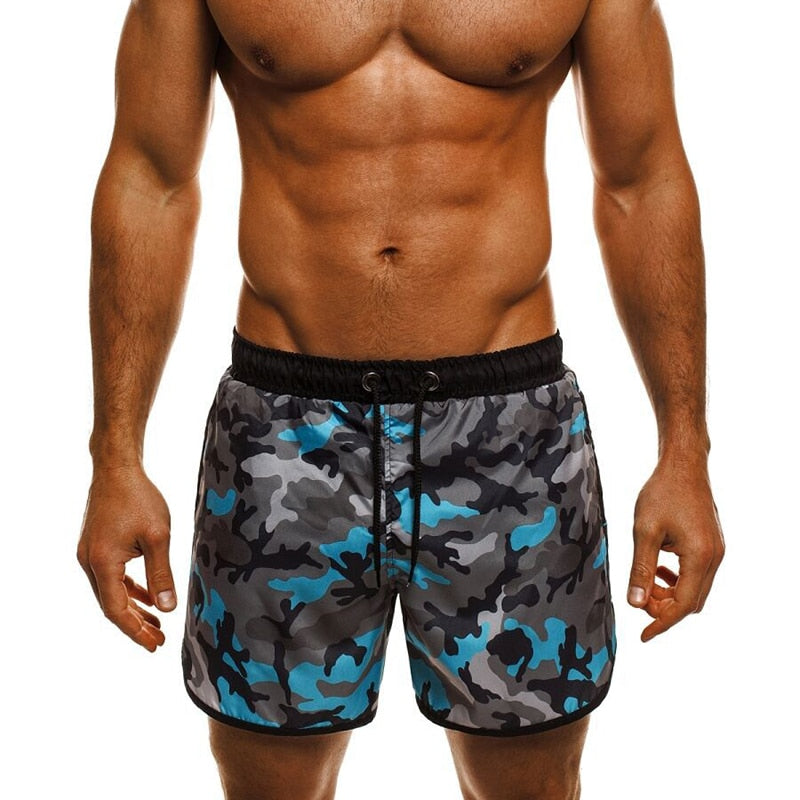 Printed Swim Trunks for Men