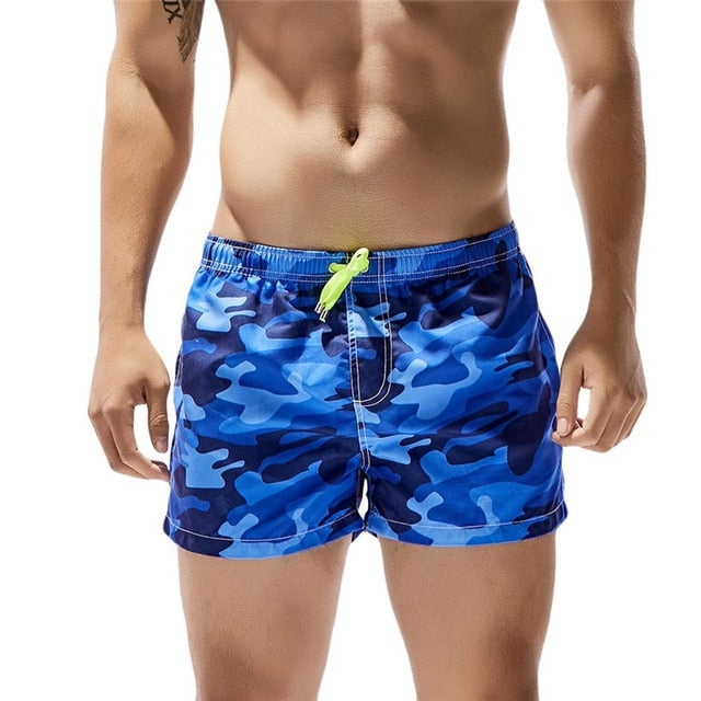 Printed Swim Trunks for Men