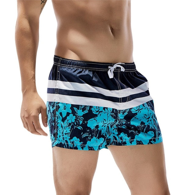 Printed Swim Trunks for Men