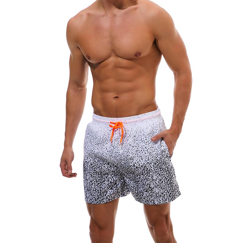 Printed Swim Trunks for Men
