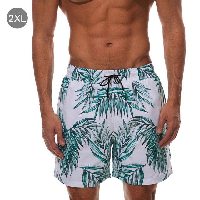 Printed Swim Trunks for Men