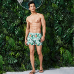 Printed Swim Trunks for Men