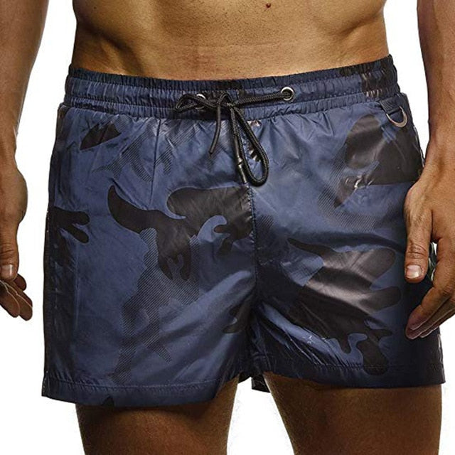 Printed Swim Trunks for Men