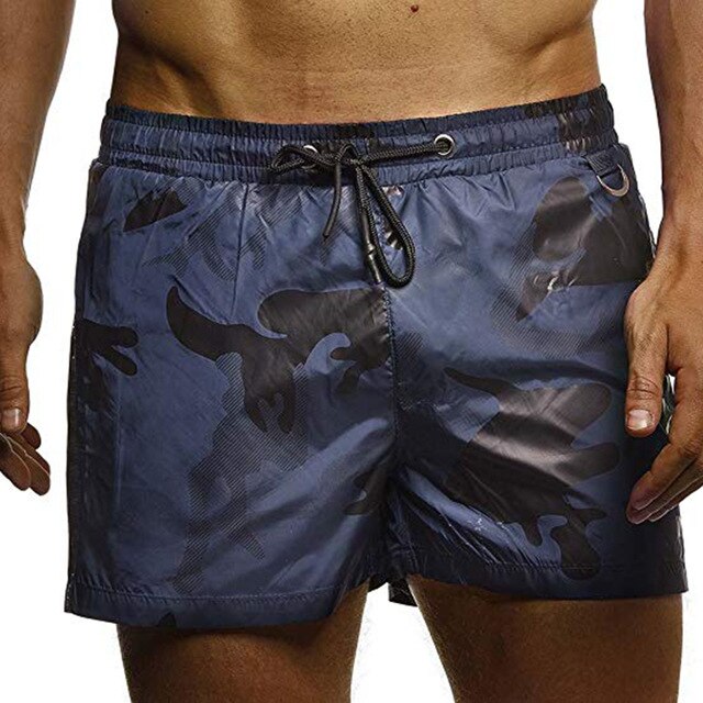 Printed Swim Trunks for Men