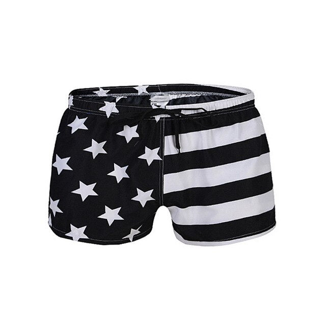 Printed Swim Trunks for Men