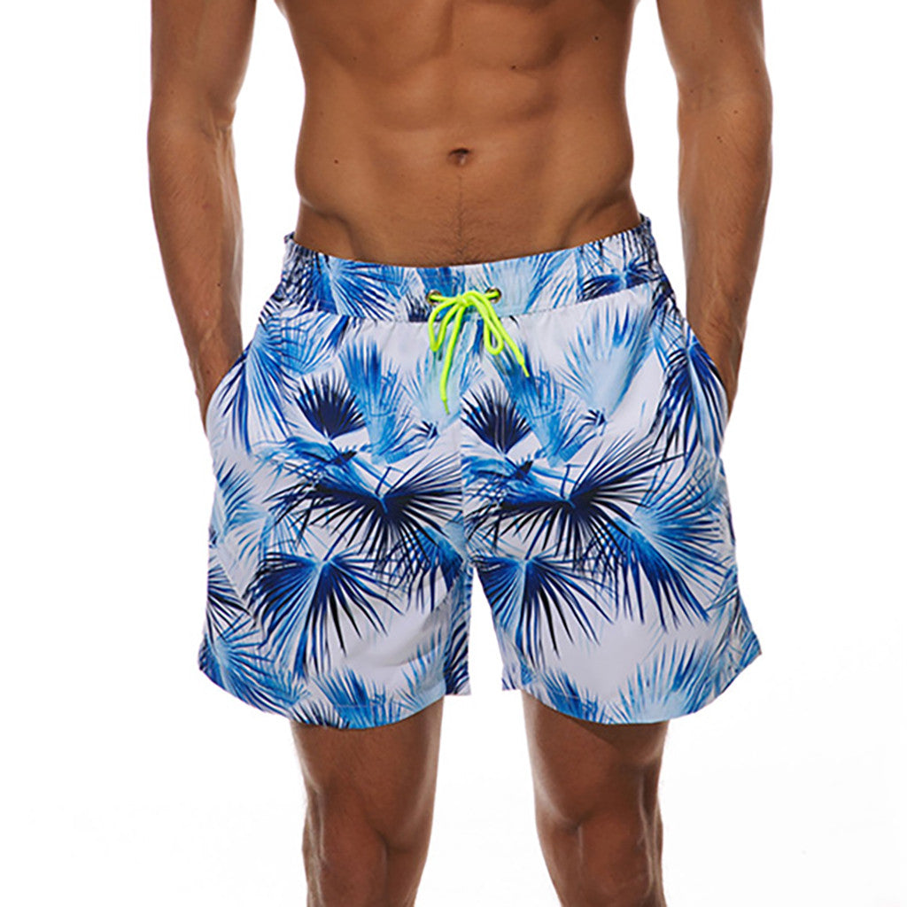 Printed Swim Trunks for Men