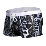 Printed Swim Trunks for Men